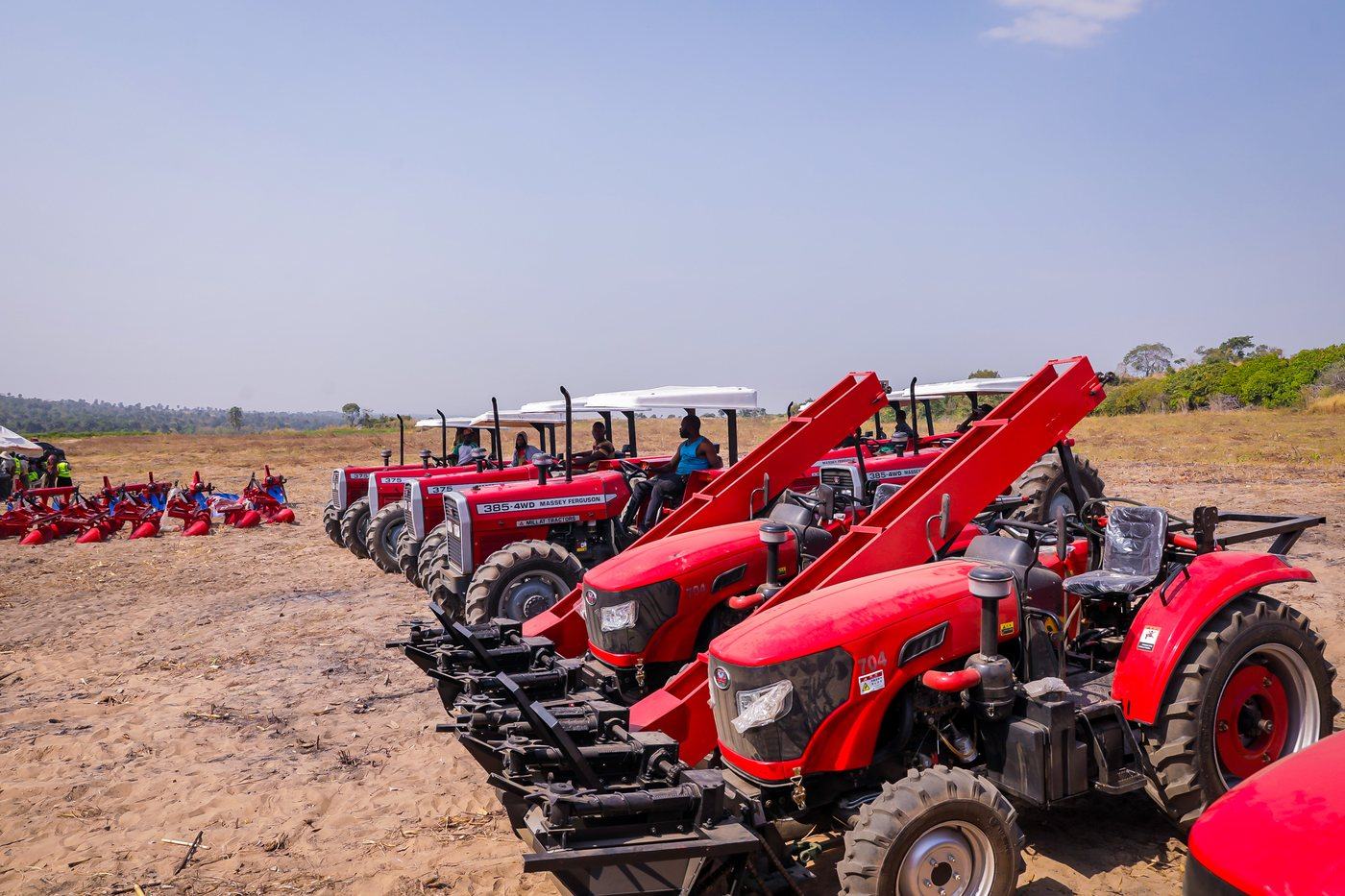 Agricultural mechanisation equipment distributed under the Presidential Conditional Grant Scheme