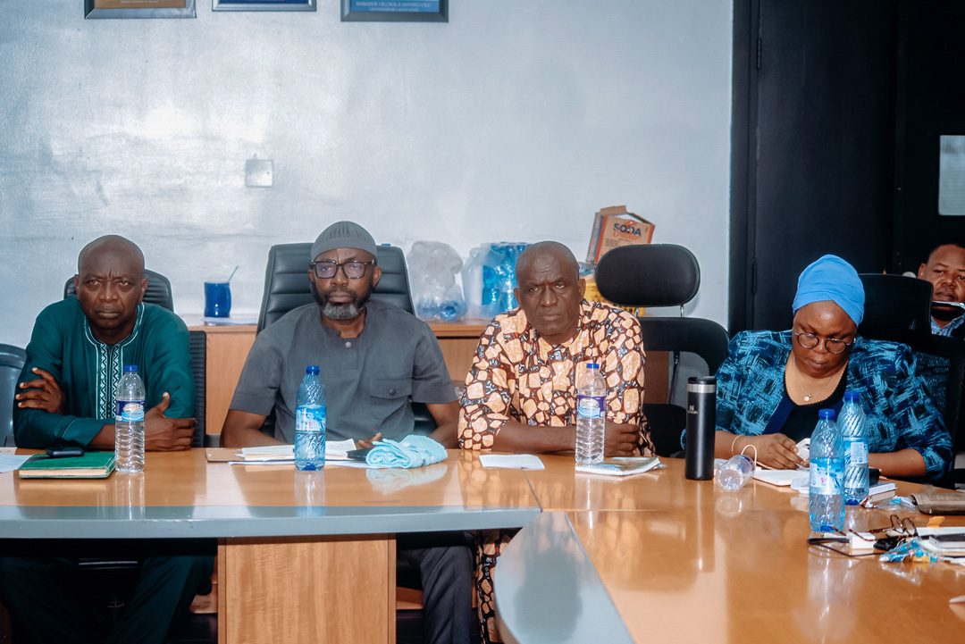Boardroom training session with Lagos Water Corporation staff